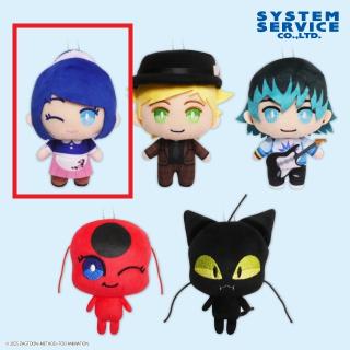 【ミラキュラス】【Aマリネット】ミラキュラス レディバグ＆シャノワール デフォルメぬいぐるみ Part2