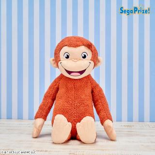 【おさるのジョージ】おさるのジョージ スーパーラージぬいぐるみ にっこり