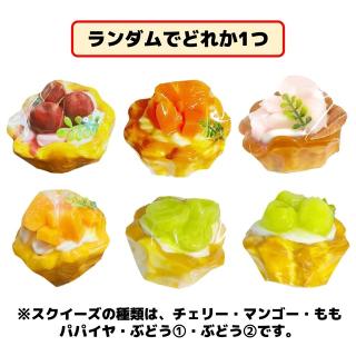 【ランダム全6種】PUFFYDAYS もちとろフルーツタルトSQ