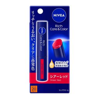 ニベア リッチケア＆カラーリップ シアーレッド