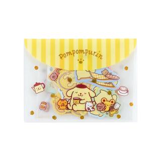 【サンリオ】ポムポムプリン シール&ケースセット