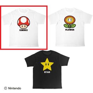 【スーパーマリオ】【Aキノコ】スーパーマリオ Tシャツ アイテムシリーズ