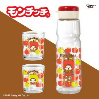 【モンチッチ】【Bアップル】モンチッチ お茶ポット＆2Pグラス
