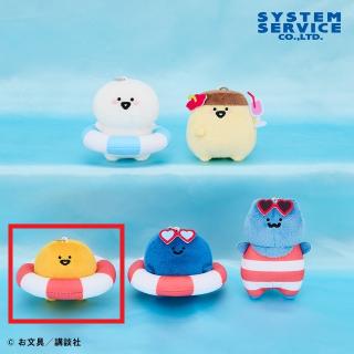 【お文具といっしょ】【Cゼリーさん】お文具といっしょ バカンス気分マスコットキーチェーン