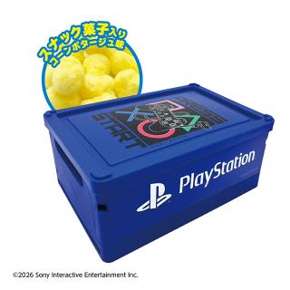【PlayStation】Playstation ブルーLお菓子オリコンBOX