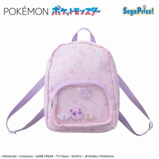 【ポケットモンスター】【Bパープル】ポケットモンスター [PtZ]窓付リュック