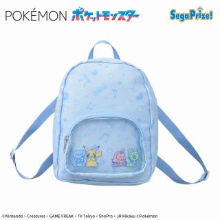 【ポケットモンスター】【Aブルー】ポケットモンスター [PtZ]窓付リュック