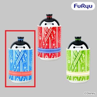 【ディズニー】【B青】ベイマックス カラフル力士 ふた付き湯呑