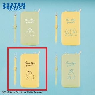 【すみっコぐらし】【Cとんかつ＆えびふらいのしっぽ】すみっコぐらし クリア窓付きウォレットショルダー