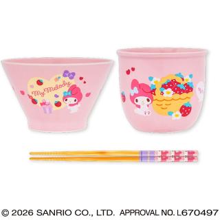【サンリオ】【Aマイメロディ】マイメロディ・クロミ 食器セット