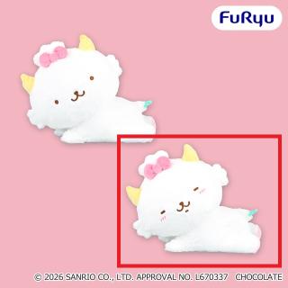 【サンリオ】【B目閉じ】がおぱわるぅ おねんね日和BIGぬいぐるみ