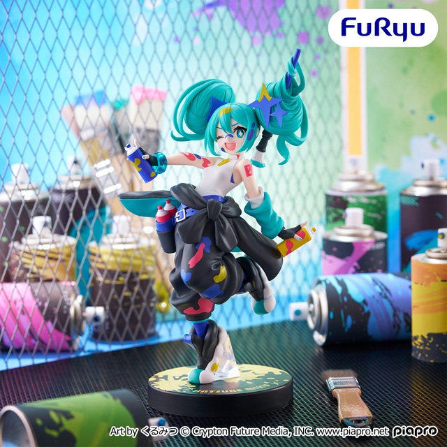 【初音ミク】初音ミク ムチュートフィギュアーペイントガール Another color ver.ー