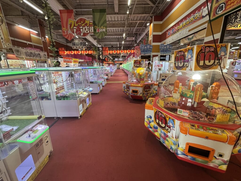 サープラ鹿児島あそびタウン10円キャッチャー