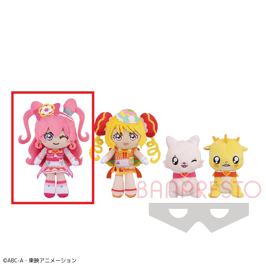 【プリキュア】【Aキュアプレシャス 】デリシャスパーティプリキュア ぬいぐるみ2