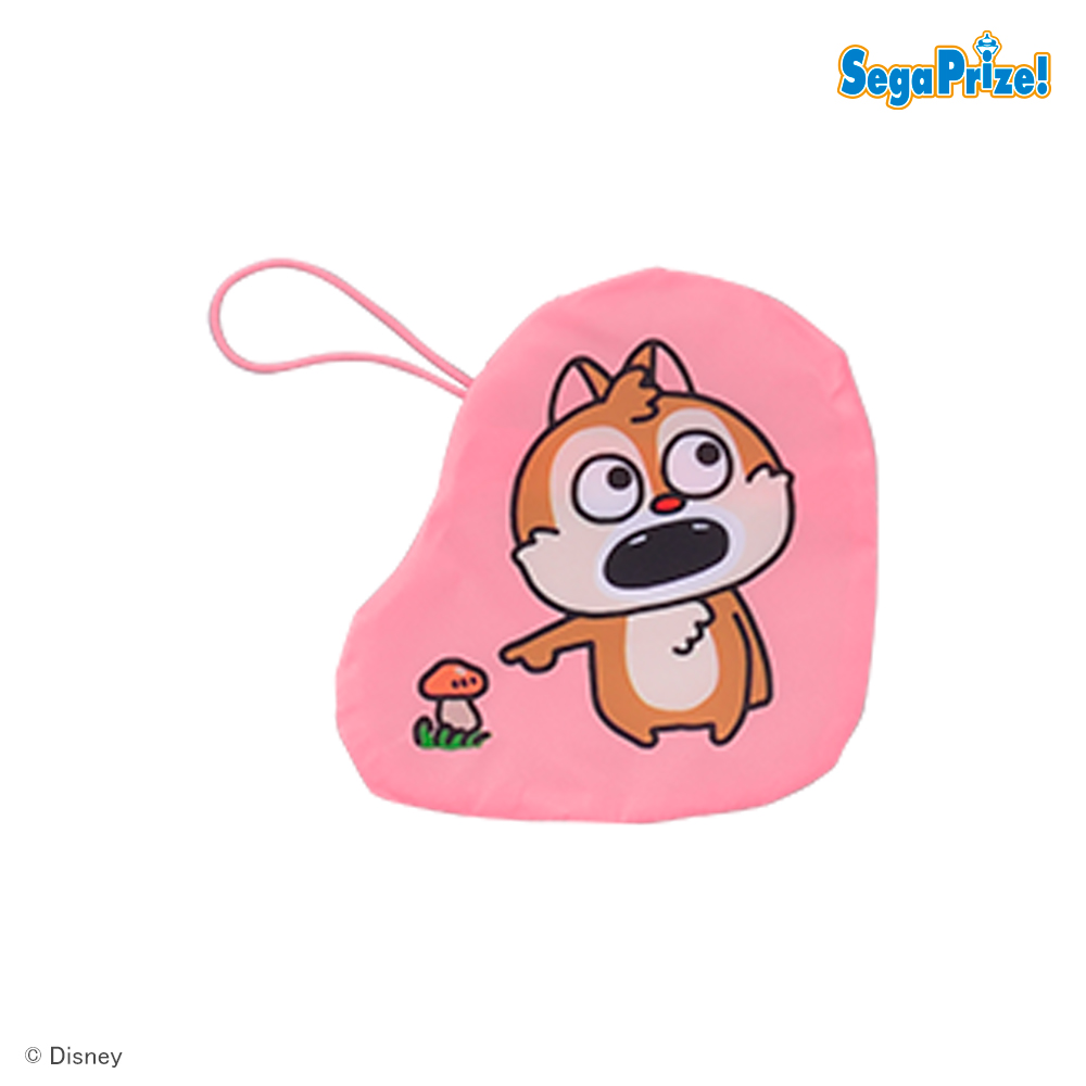 【にしむらゆうじ】【Bピンク】にしむらゆうじ画♪チップとデール [MP]ダイカットポーチ付エコバッグ