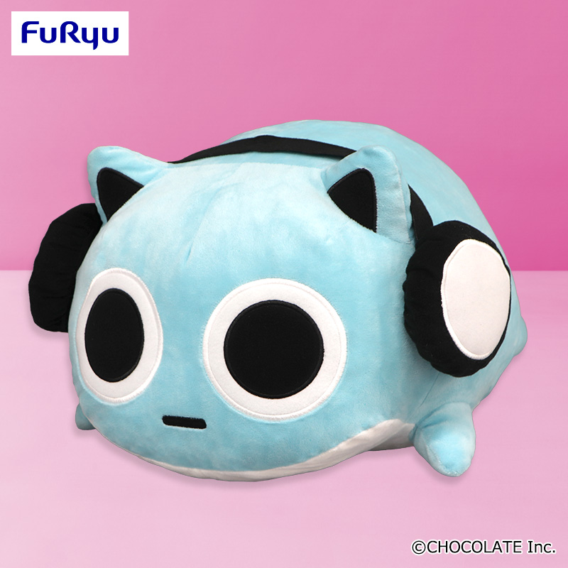 ブルーハムハムいっしょにねんね大きなBIGぬいぐるみ～まがお～