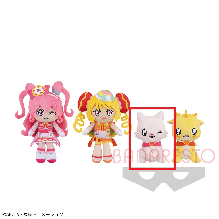 【プリキュア】【Cコメコメ 】デリシャスパーティプリキュア ぬいぐるみ2