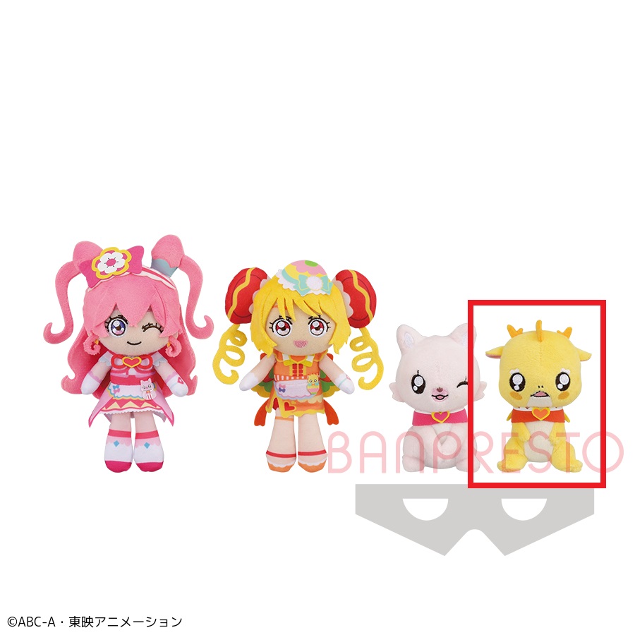 【プリキュア】【Dメンメン】デリシャスパーティプリキュア ぬいぐるみ2
