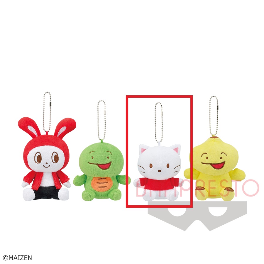 【まいぜんシスターズ】【C:MAIZENキャリーちゃん】まいぜんシスターズ カバンに付けられるぬいぐるみ～おすわりポーズ～