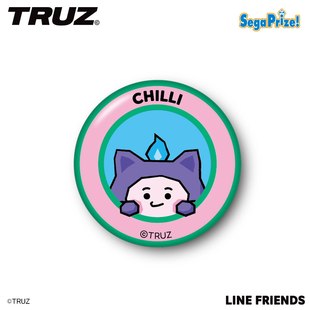 【キャラクター小物】【セット配送】【A:CHILLI】TRUZ 缶バッジ