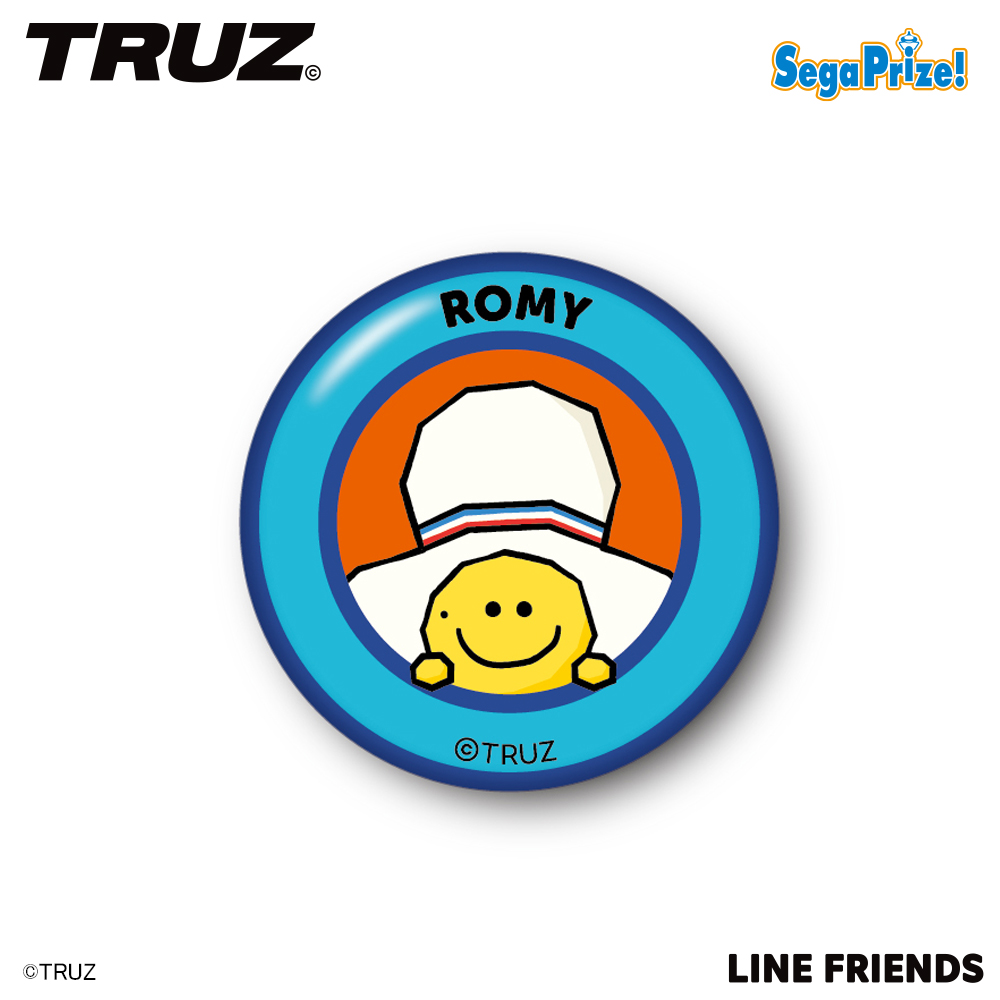 【キャラクター小物】【セット配送】【B:ROMY】TRUZ 缶バッジ