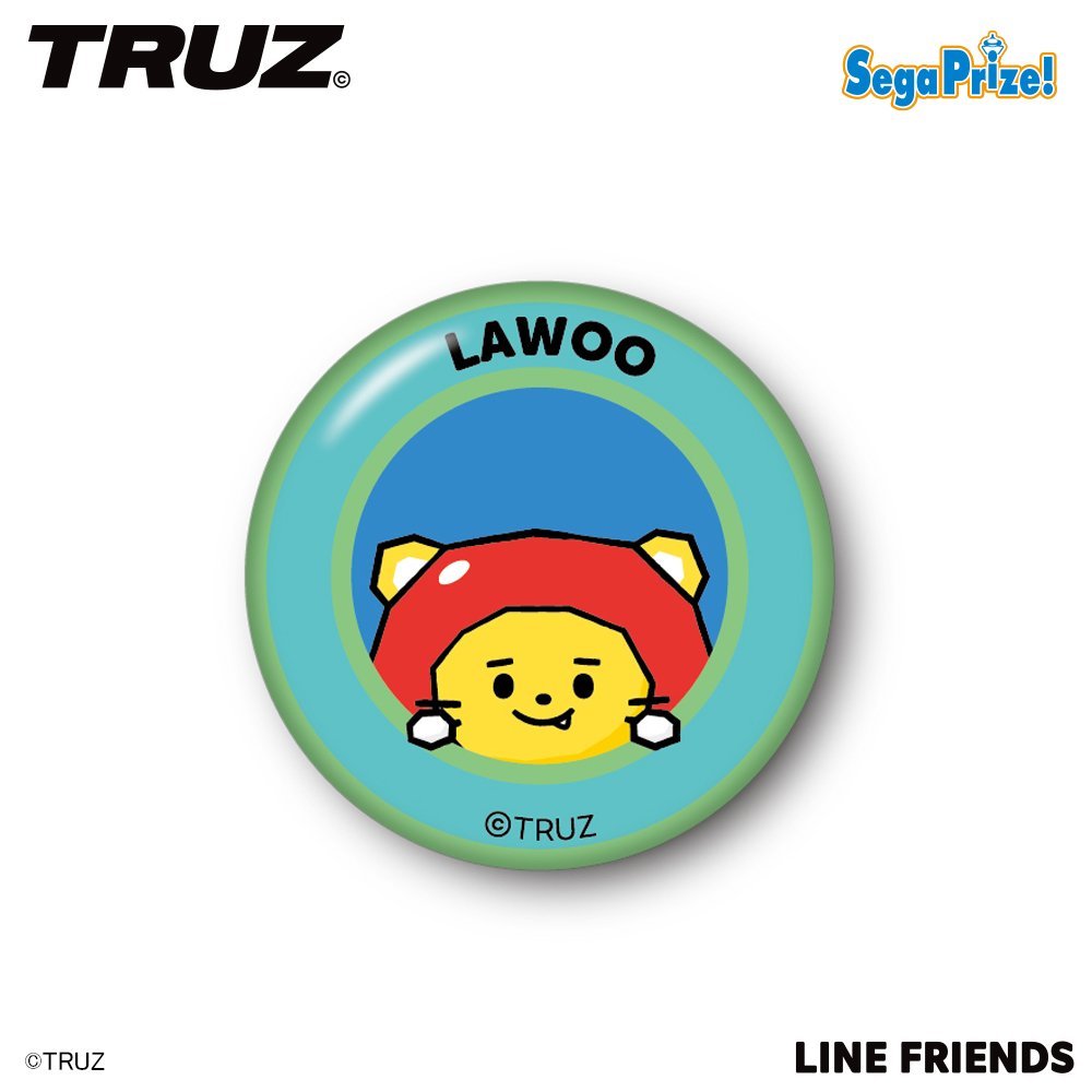 【キャラクター小物】【F:LAWOO】TRUZ 缶バッジ