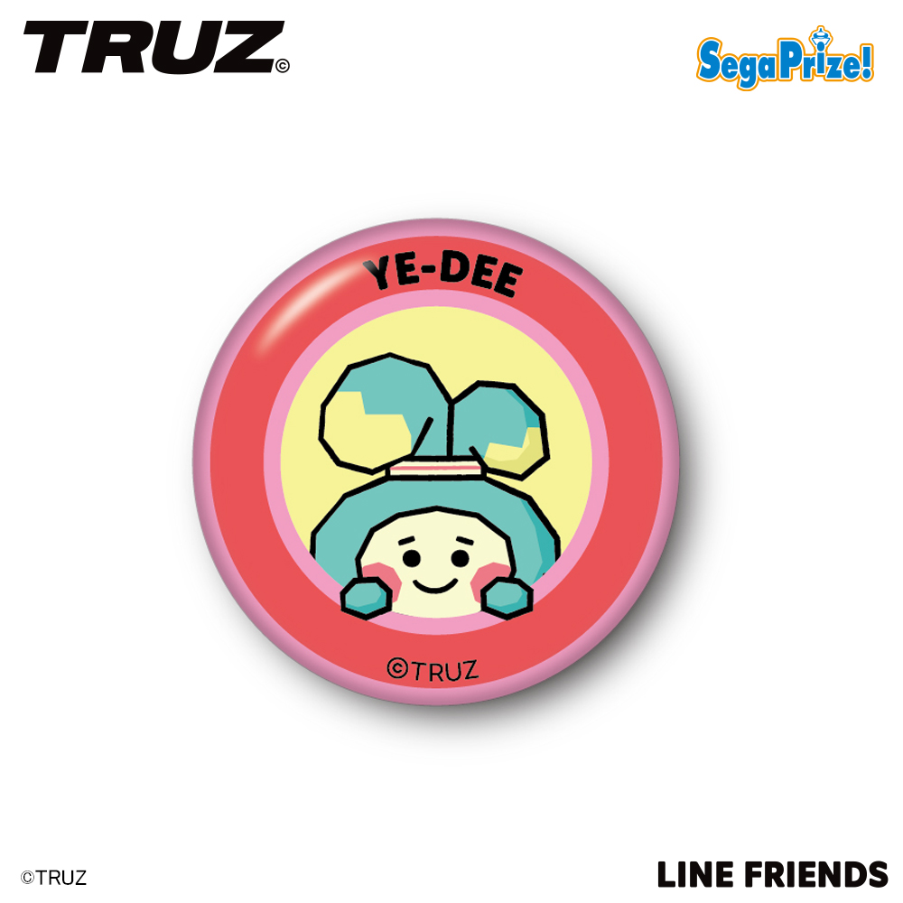【キャラクター小物】【セット配送】【H:YE-DEE】TRUZ 缶バッジ