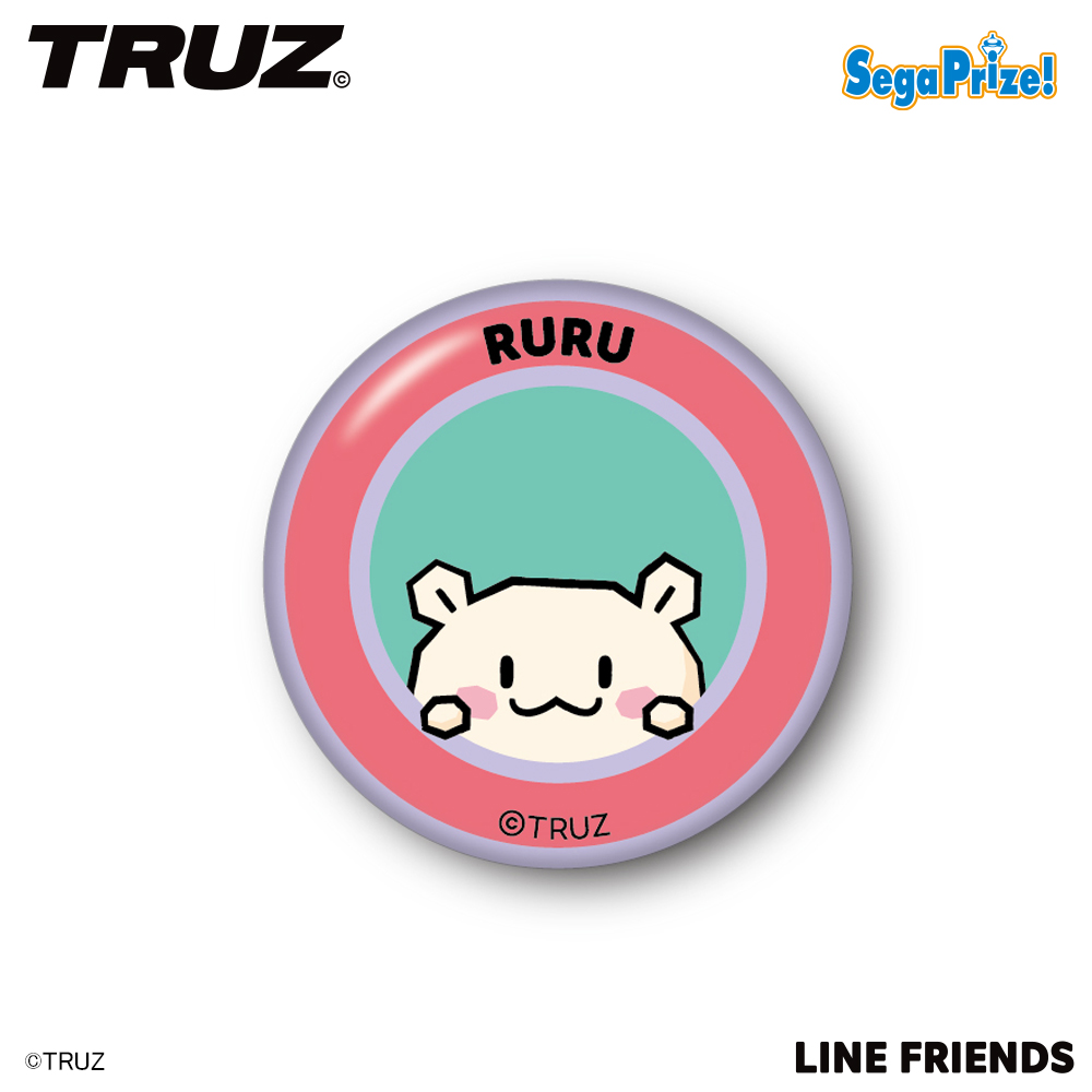 【キャラクター小物】【セット配送】【J:RURU】TRUZ 缶バッジ