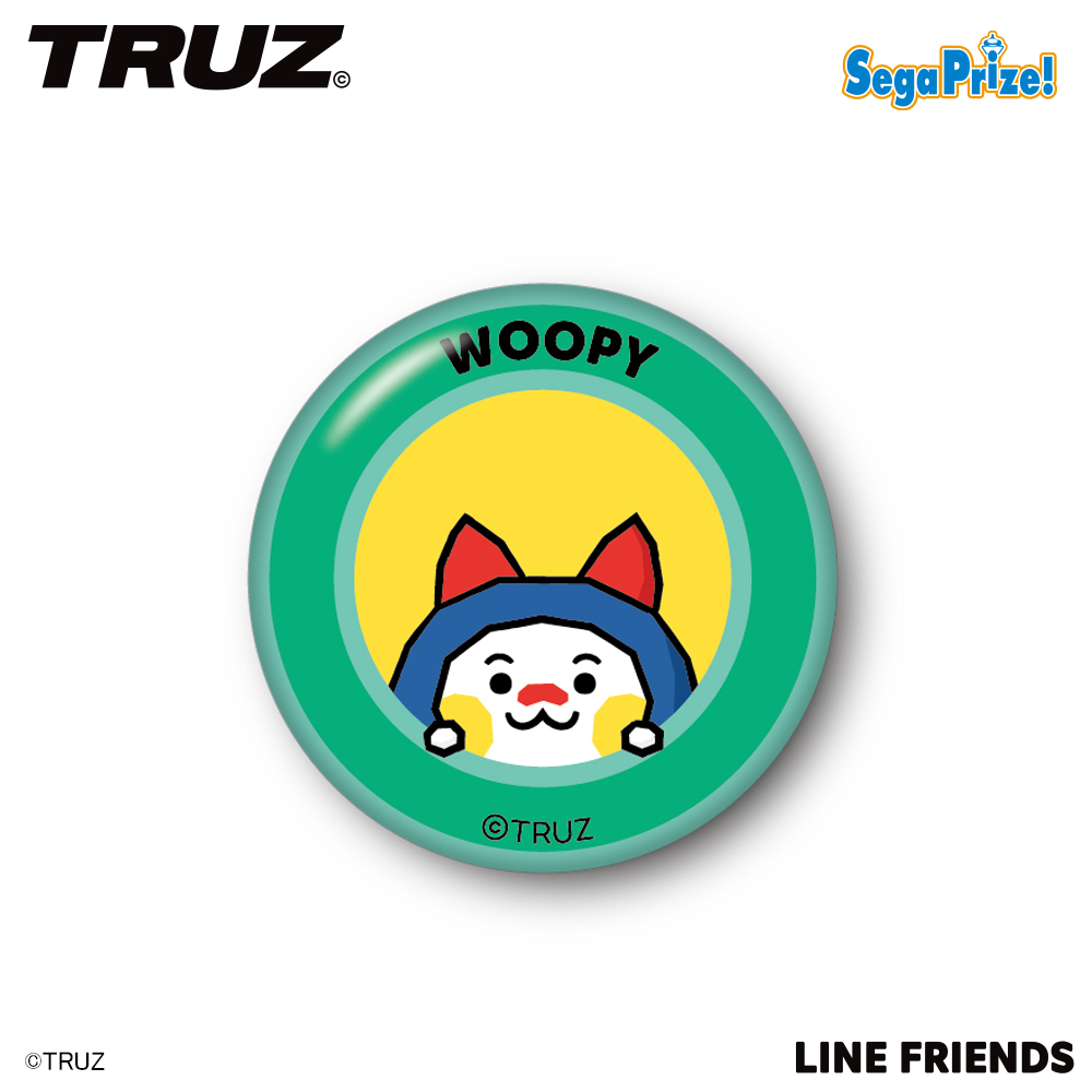 【キャラクター小物】【セット配送】【K:WOOPY】TRUZ 缶バッジ