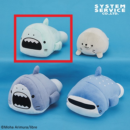 【サメーズ】【Aイタチ】サメーズ もちもちうつぶせぬいぐるみBIG