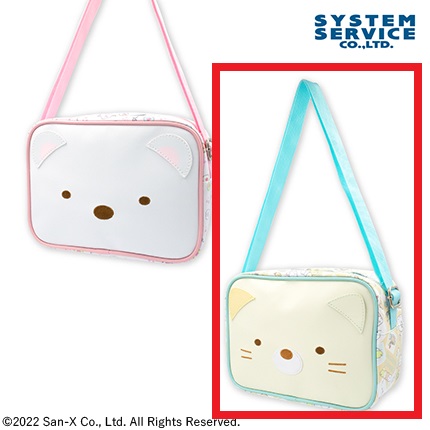 【すみっコぐらし】【Bねこ】すみっコぐらし レザー風ショルダーバッグ