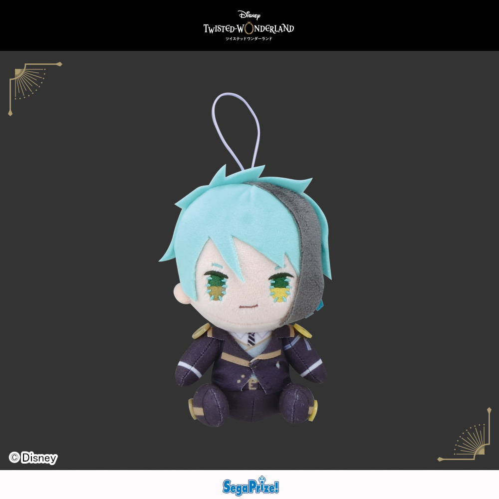 【ツイステッドワンダーランド】【Bジェイド・リーチ】ディズニー ツイステッドワンダーランド [MP]ハンドメイド風制服ぬいぐるみ “オクタヴィネル寮＆スカラビア寮”