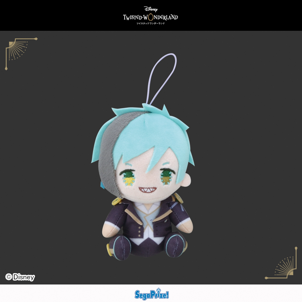 【ディズニー】【Cフロイド・リーチ】ディズニー ツイステッドワンダーランド [MP]ハンドメイド風制服ぬいぐるみ “オクタヴィネル寮＆スカラビア寮”