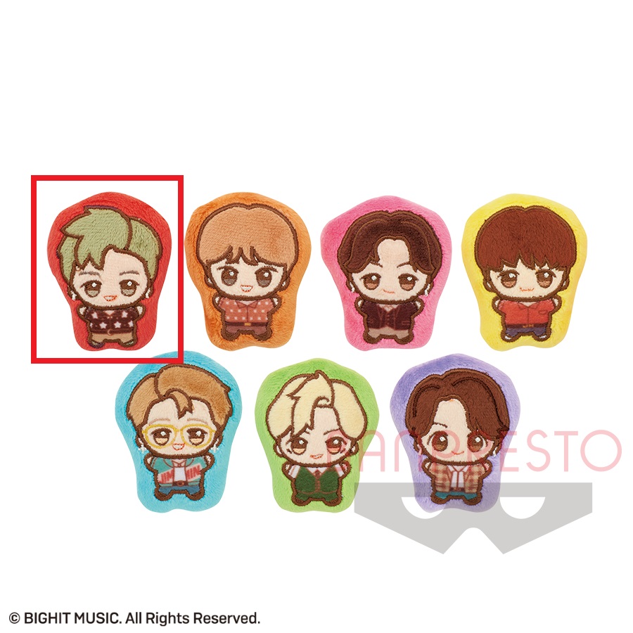 【TinyTAN】【セット配送】【A:RM】TinyTAN Dynamite ちびぐるみダイカットバッジ