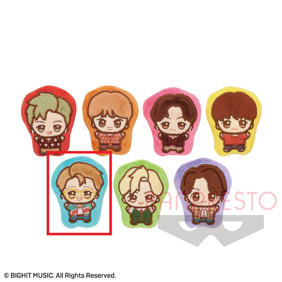 【TinyTAN】【セット配送】【E:Jimin】TinyTAN Dynamite ちびぐるみダイカットバッジ