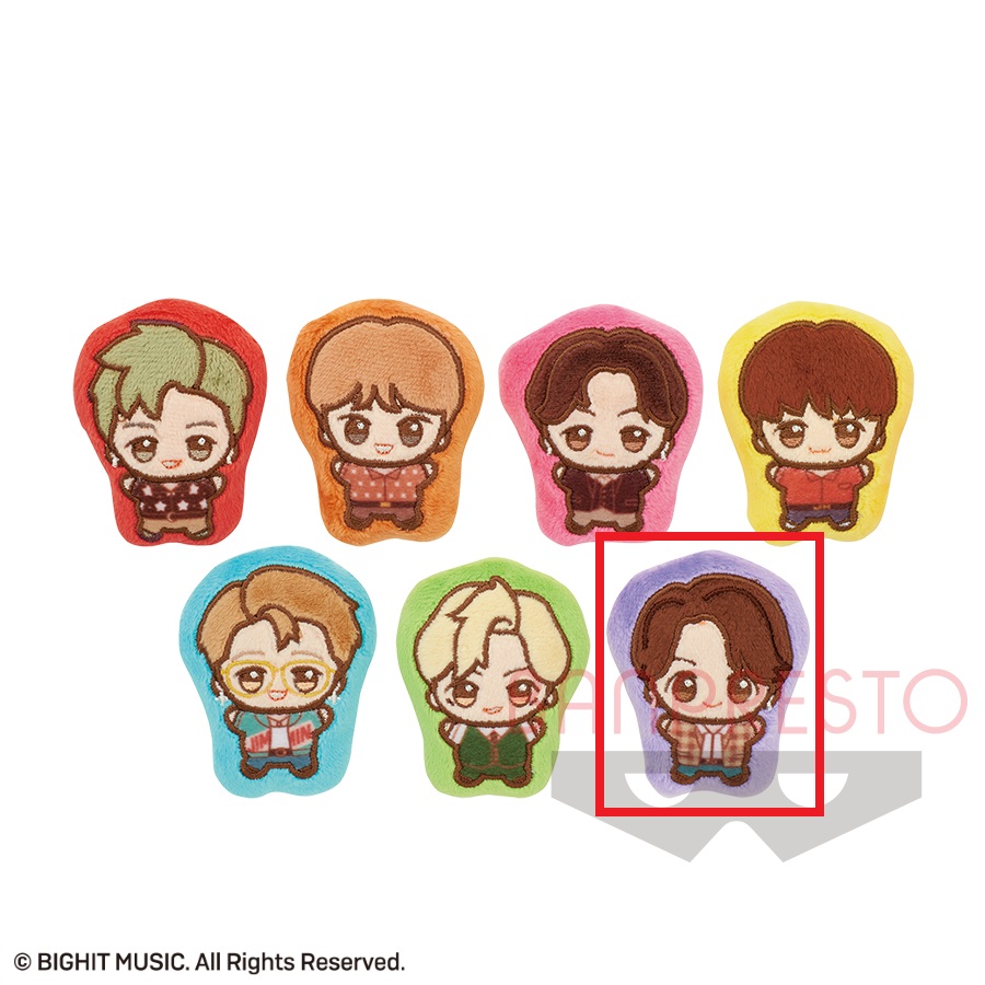 【TinyTAN】【セット配送】【G:Jung Kook】TinyTAN Dynamite ちびぐるみダイカットバッジ
