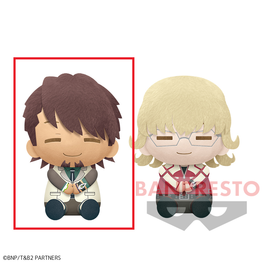 【TIGER＆BUNNY】【セット配送】【A鏑木・T・虎徹】TIGER & BUNNY 2 でっかいぽふっとぬいぐるみ～鏑木・T・虎徹、バーナビー・ブルックス Jr.～