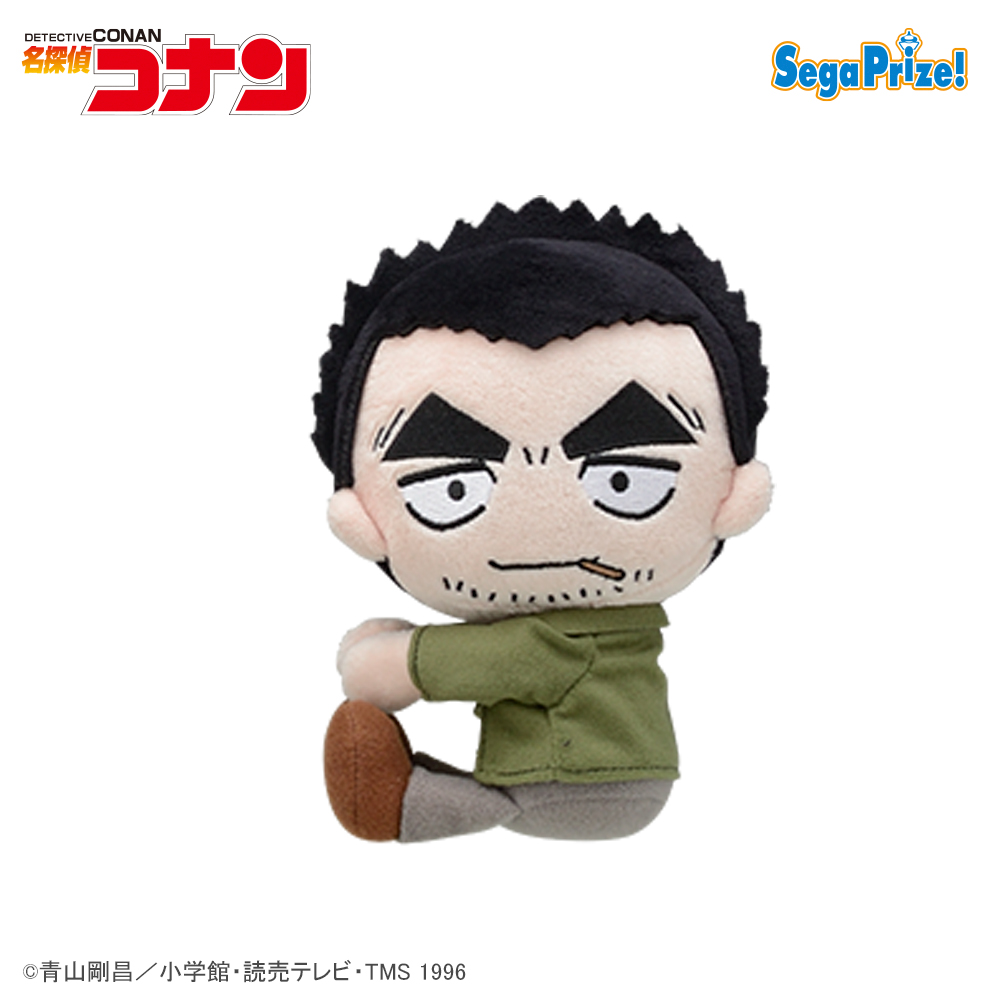 【名探偵コナン】【セット配送】【D伊達航】名探偵コナン くっつきぬいぐるみ“松田&萩原&伊達&諸伏”