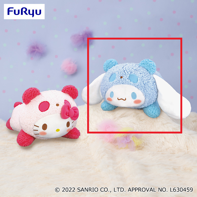 【サンリオ】【Bシナモン】サンリオキャラクターズ もこもこパンダBIGぬいぐるみーキティ・シナモンー