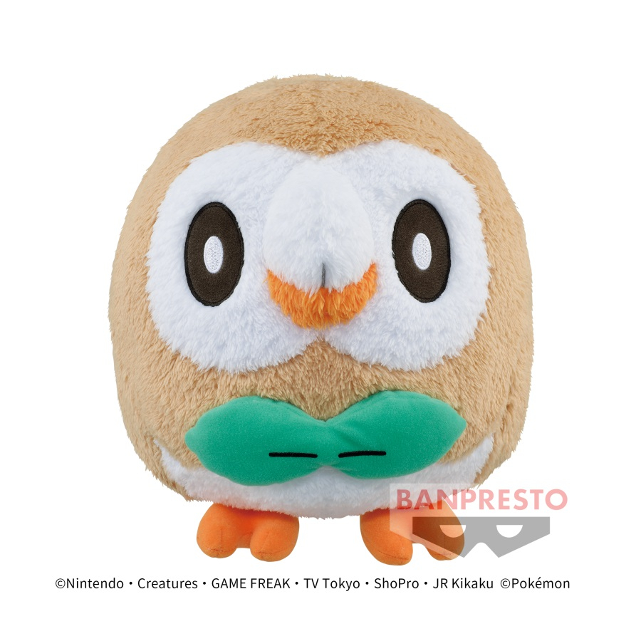 【ポケットモンスター】【モクロー】ポケットモンスター ほっこりいやされ めちゃでかモクローぬいぐるみ