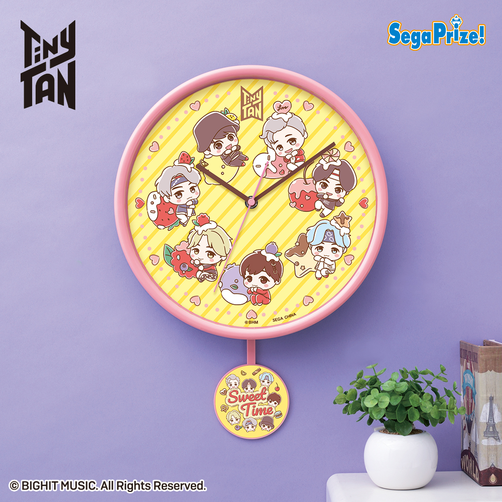 【TinyTAN】【TinyTAN】TinyTAN　Sweet Time　[PM]スイングウォールクロック
