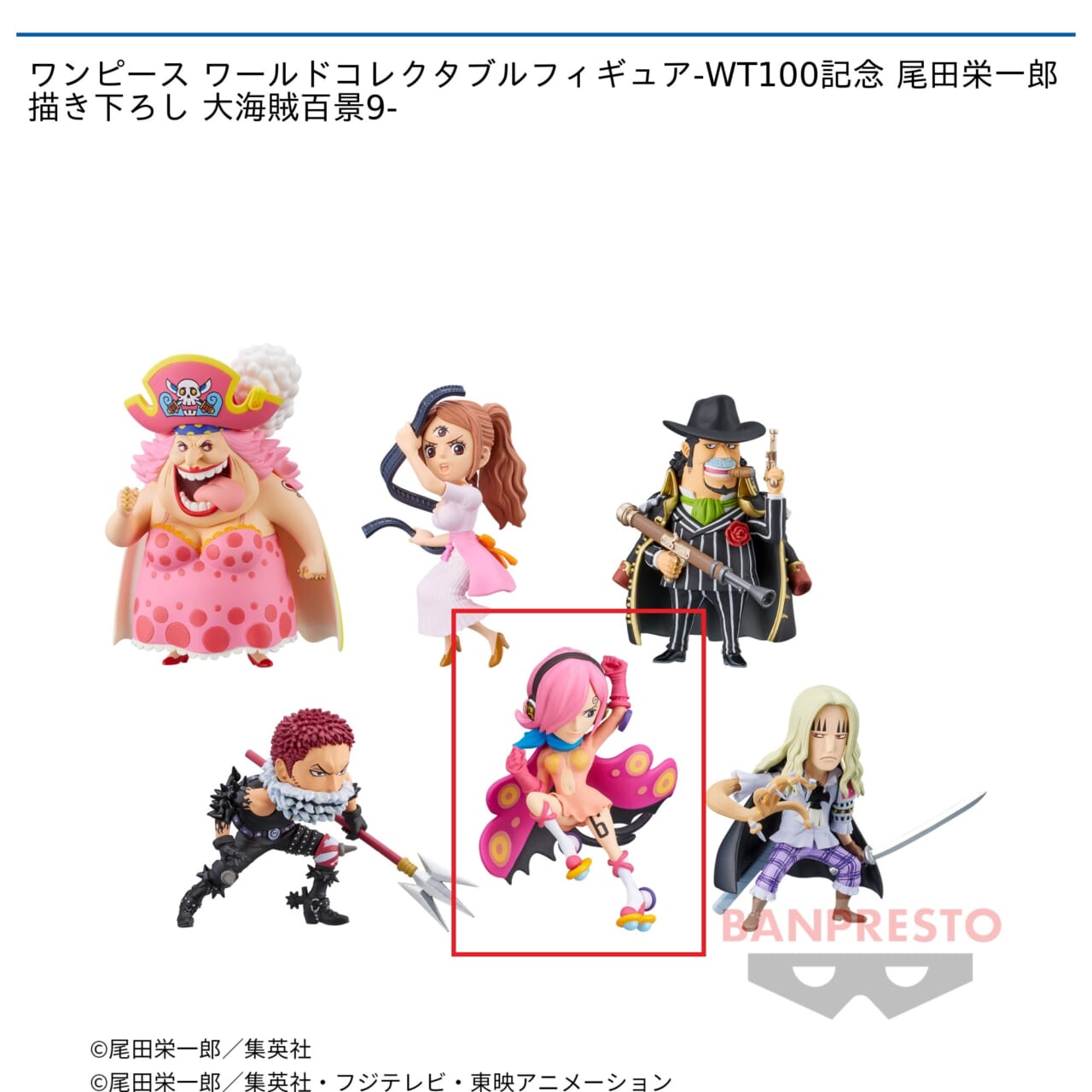 【ワンピース】【Dヴィンスモーク・レイジュ】ワンピース ワールドコレクタブルフィギュア-WT100記念 尾田栄一郎描き下ろし 大海賊百景9-