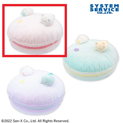 【すみっコぐらし】【Aしろくま】すみっコぐらし もちもちカラフルマカロンぬいぐるみXL