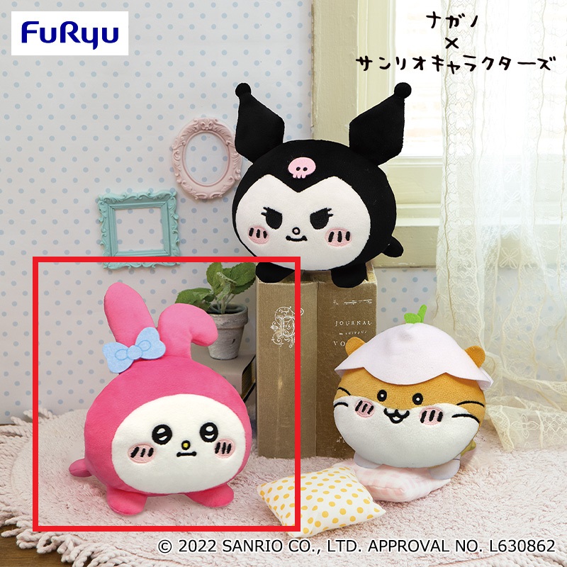 【サンリオ】【Aマイメロディ】ナガノ×サンリオキャラクターズ いっしょにねんねぬいぐるみ①