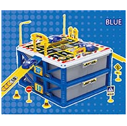 【C:BLUE】遊んでお片付け！立体パーキングBOX3