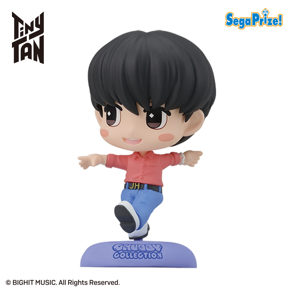 【TinyTAN】【セット配送】【Bパステル】TinyTAN CHUBBY COLLECTION [MP]キーチェーン付フィギュア～Dynamite～“j-hope”