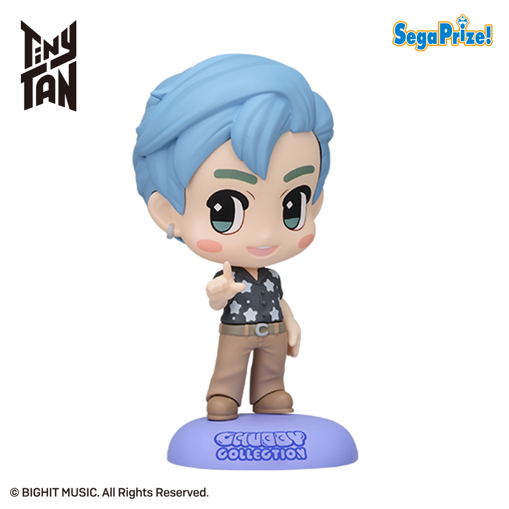 【TinyTAN】【セット配送】【Bパステル】TinyTAN CHUBBY COLLECTION [MP]キーチェーン付フィギュア～Dynamite～“RM”