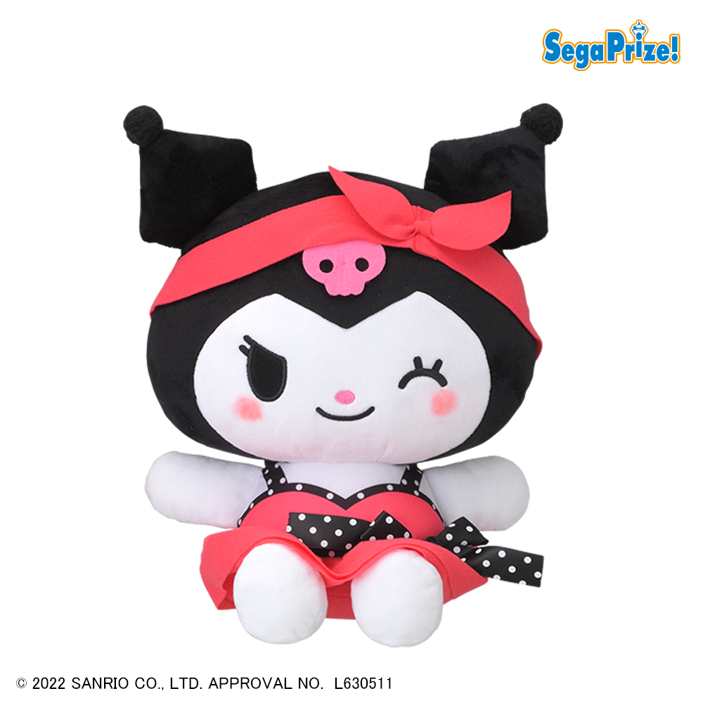 【サンリオ】【セット配送】【Bクロミ】ゆるかわ サンリオキャラクターズ [SP]50’sファッションぬいぐるみ“マイメロディ・クロミ”