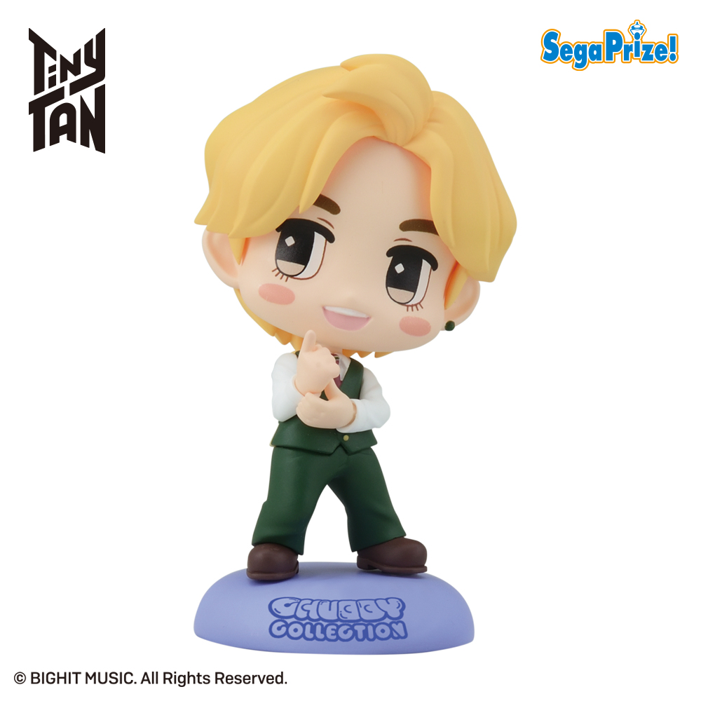 【TinyTAN】【セット配送】【Aノーマル】TinyTAN CHUBBY COLLECTION [MP]キーチェーン付フィギュア～Dynamite～“V”