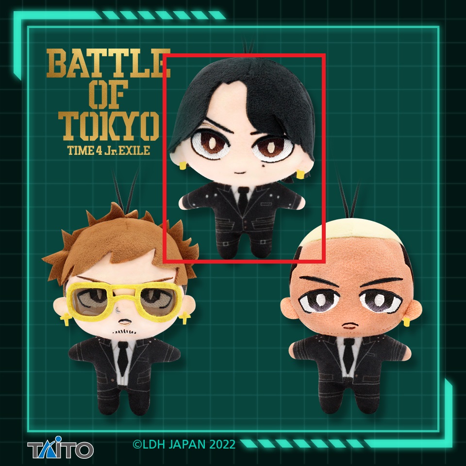 【BATTLE OF TOKYO】【A:ZERO】BATTLE OF TOKYO ぷちぬいぐるみマスコットvol.1